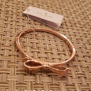 Kate Spade Love Notes rose gold bracelet